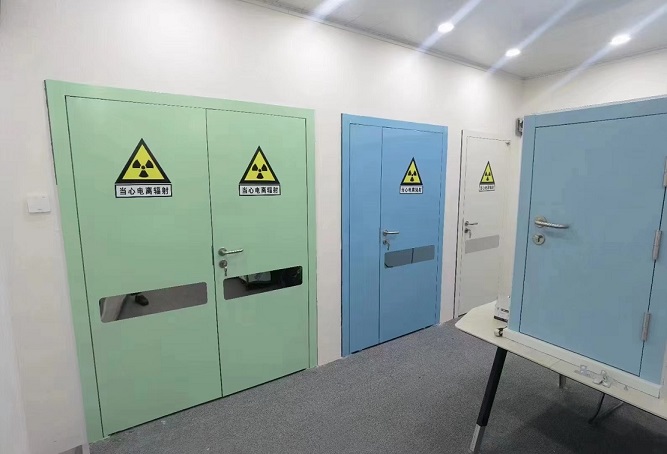 煙臺防輻射鉛板門不銹鋼電動防護(hù)門探傷防護(hù)鉛板門