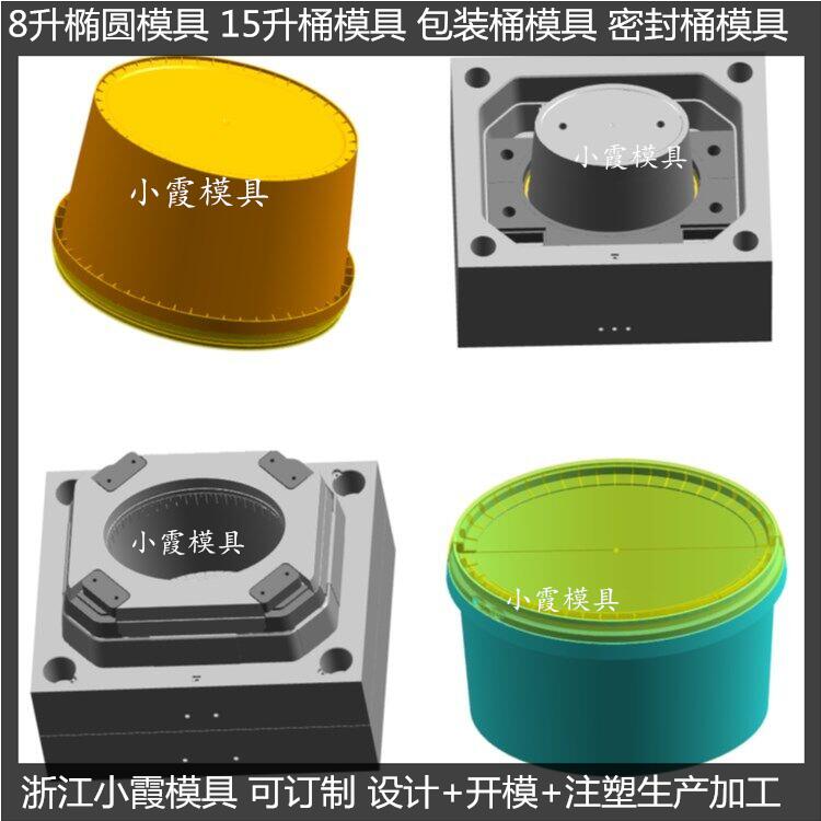供應(yīng) 涂料桶注塑模具 生產(chǎn)制造