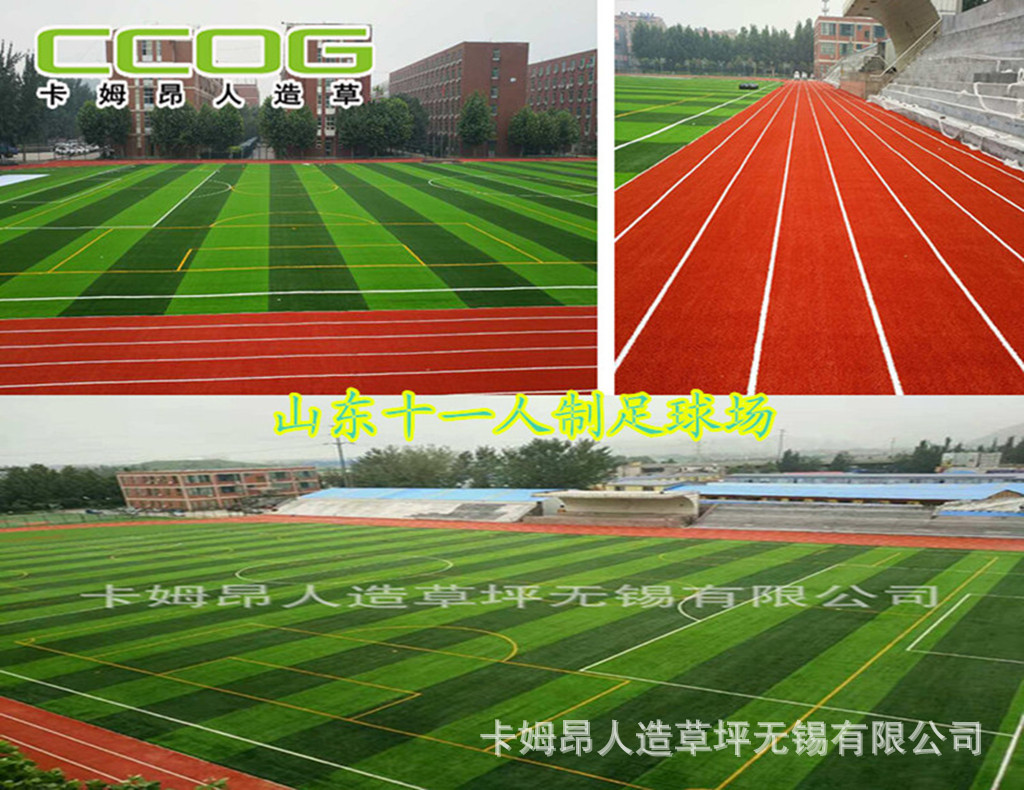 人造草坪 仿真运动草皮 假草坪 足球场塑料草皮 可做深浅双色 CS60AB