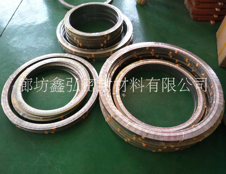 304帶內(nèi)外環(huán)金屬纏繞式墊片 金屬纏繞式墊片  C1220金屬石墨纏繞墊片