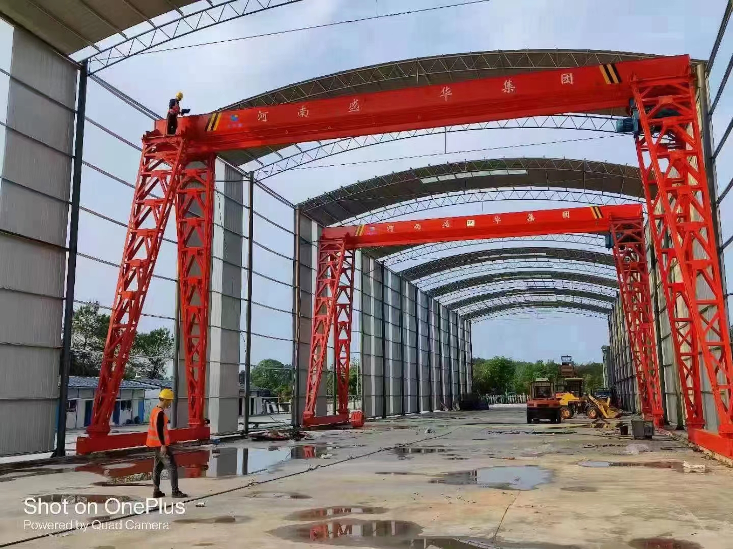 MHD葫蘆龍門吊 大型門式起重機(jī)龍門吊包廂花有軌可移動(dòng)