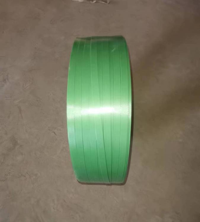 北京綠色半透明薄款捆扎帶定制 北京pet打包帶廠家