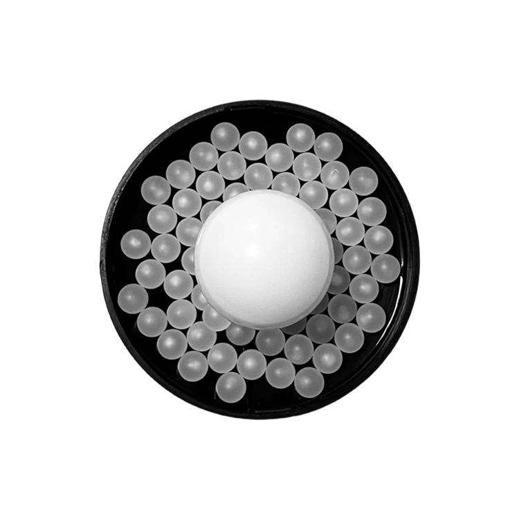 佛山供應(yīng)高精聚丙烯塑料球 PP實心塑料珠3mm 多面空心球 嬰兒玩具配件
