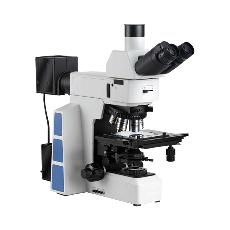 金相顯微鏡JX-50M偏光明暗場(chǎng)觀察學(xué)生用臺(tái)式ccd電子高清三目正置 JX-50M金相顯微鏡