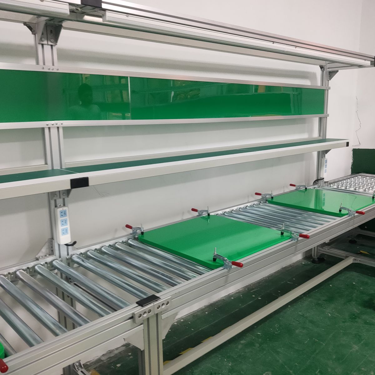 無動力流水線  工業(yè)鋁型材 防靜電皮帶流水線 湖南長沙 流水線定制廠家  輸送機 無動力滾筒線