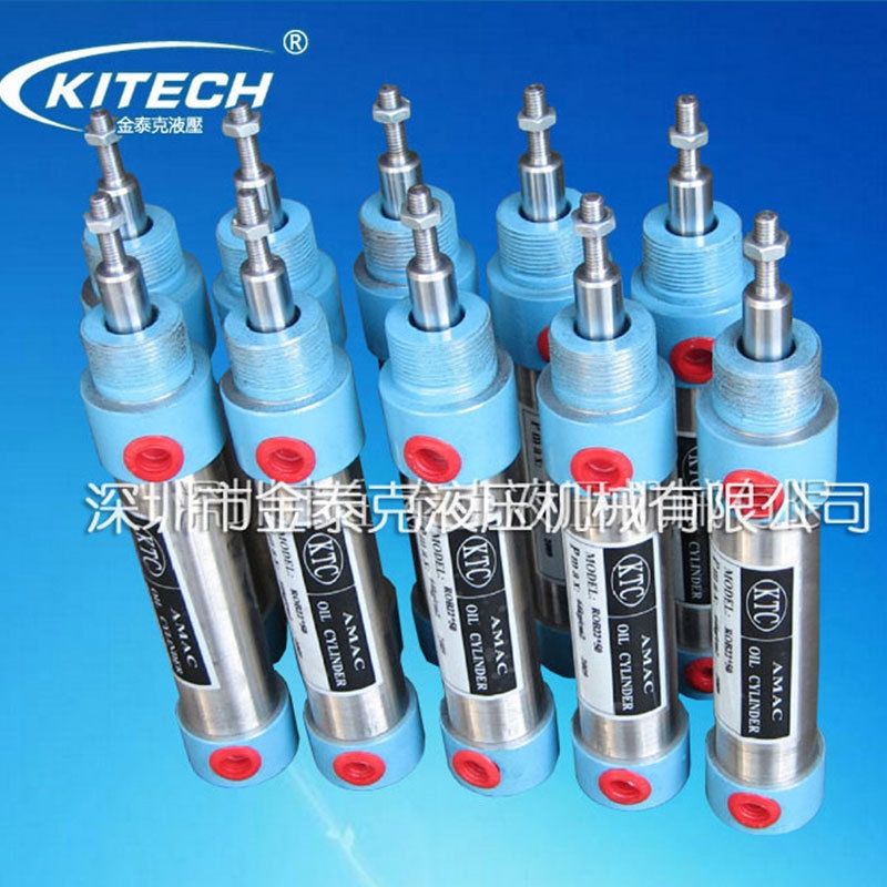 輸出力5噸油缸 法蘭壓裝液壓油MOB輕型油壓缸