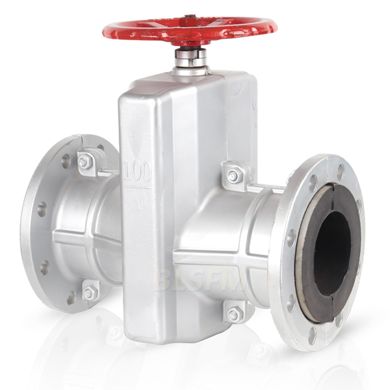 襯膠管夾閥 GJ41X-10L 鋁合金管夾閥 鑄鐵膠管閥 耐磨腐蝕酸堿 排泥漿 排礦渣粉塵