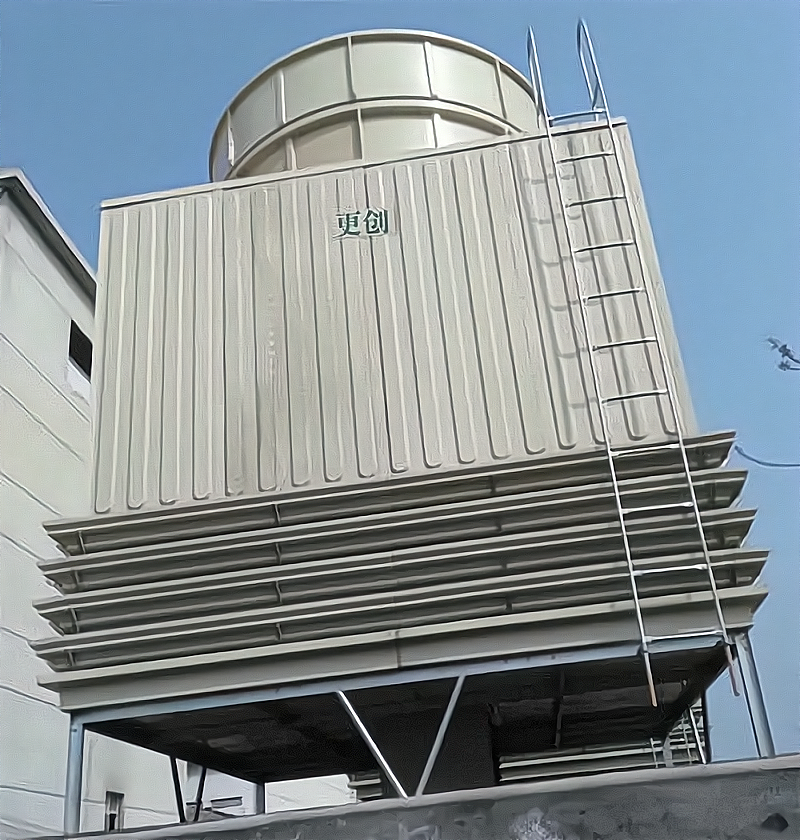 300噸逆流式冷卻塔 酒店中央空調(diào)低噪音300t冷卻塔更換  廠家批售