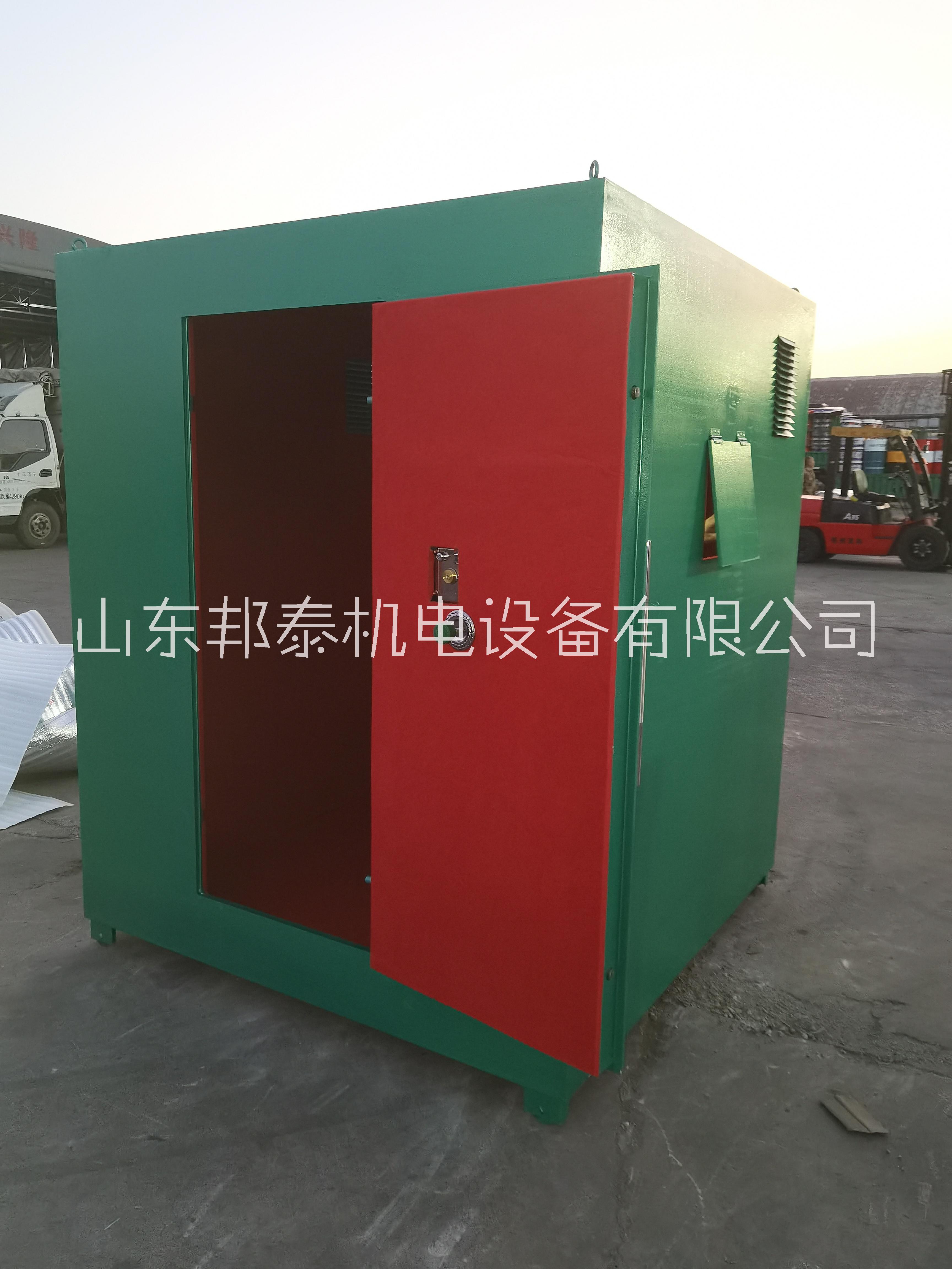 露天可移動避炮棚 10mm鋼板放炮用防護(hù)棚 齊魯邦泰定制