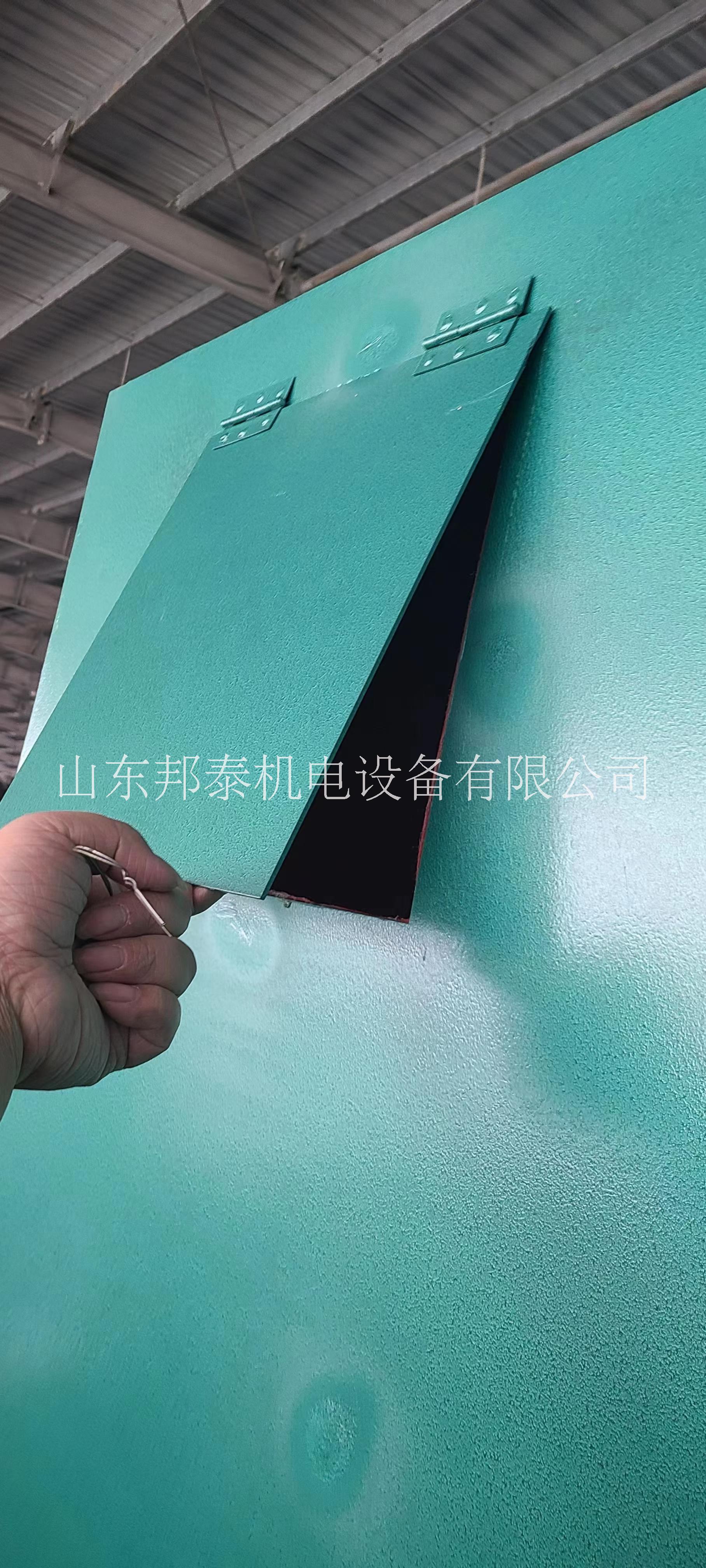 露天可移動避炮棚 10mm鋼板放炮用防護(hù)棚 齊魯邦泰定制