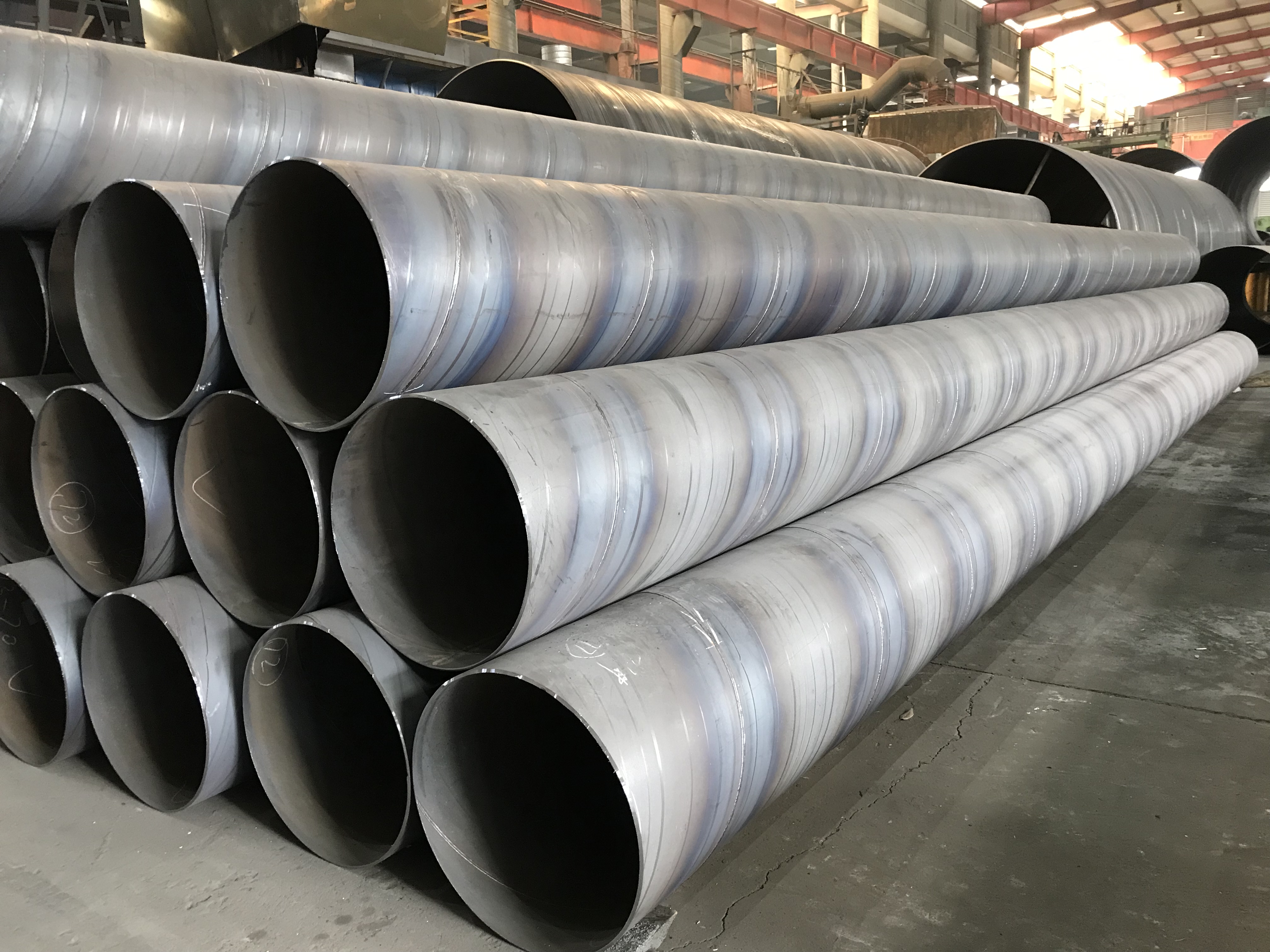 簡陽防腐螺旋鋼管生產(chǎn)廠家 雙面埋弧焊卷管 厚壁無縫管切割定做