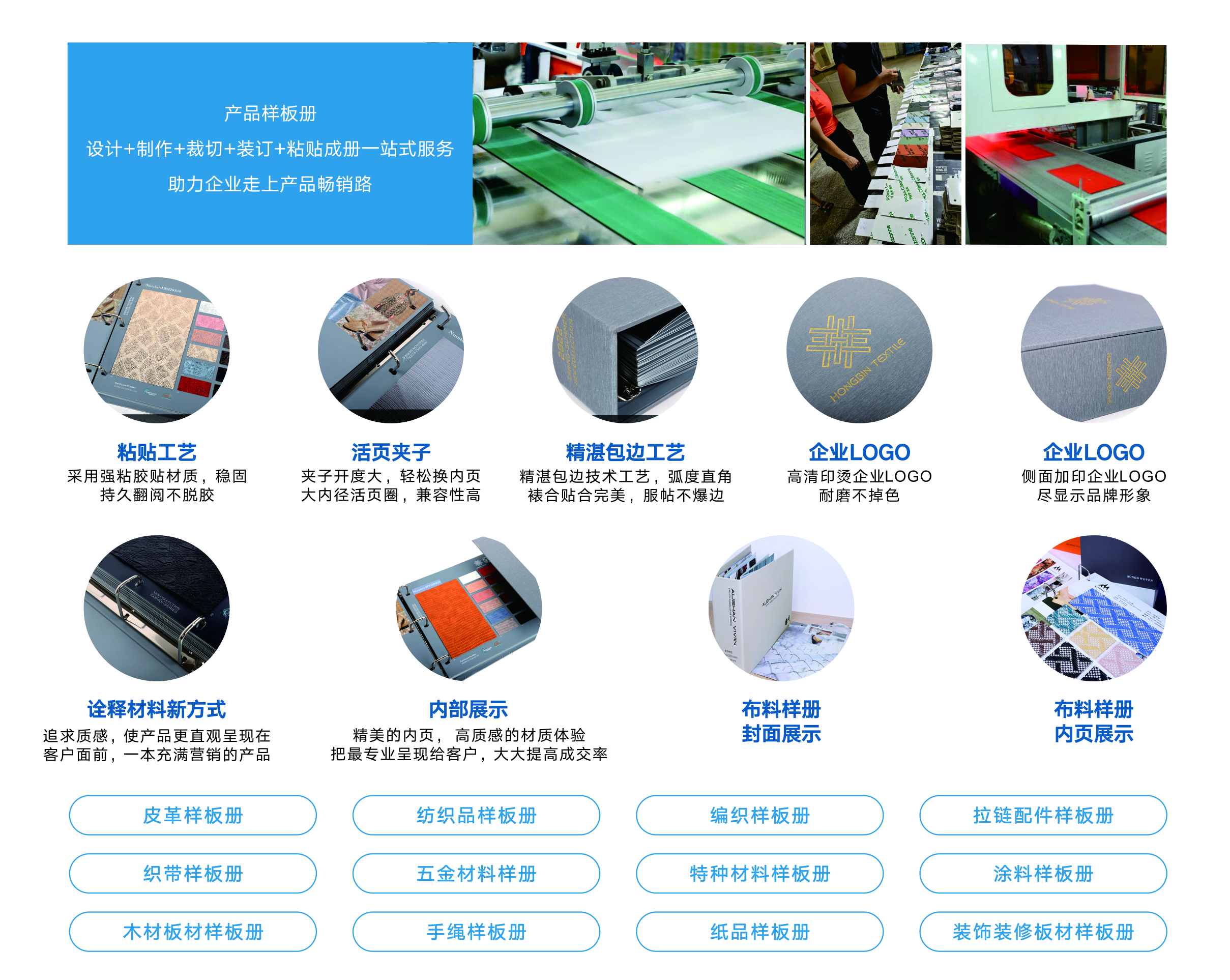活頁(yè)夾裝訂 企業(yè)產(chǎn)品樣板冊(cè)印刷 活頁(yè)樣本冊(cè) 東莞樣板冊(cè)