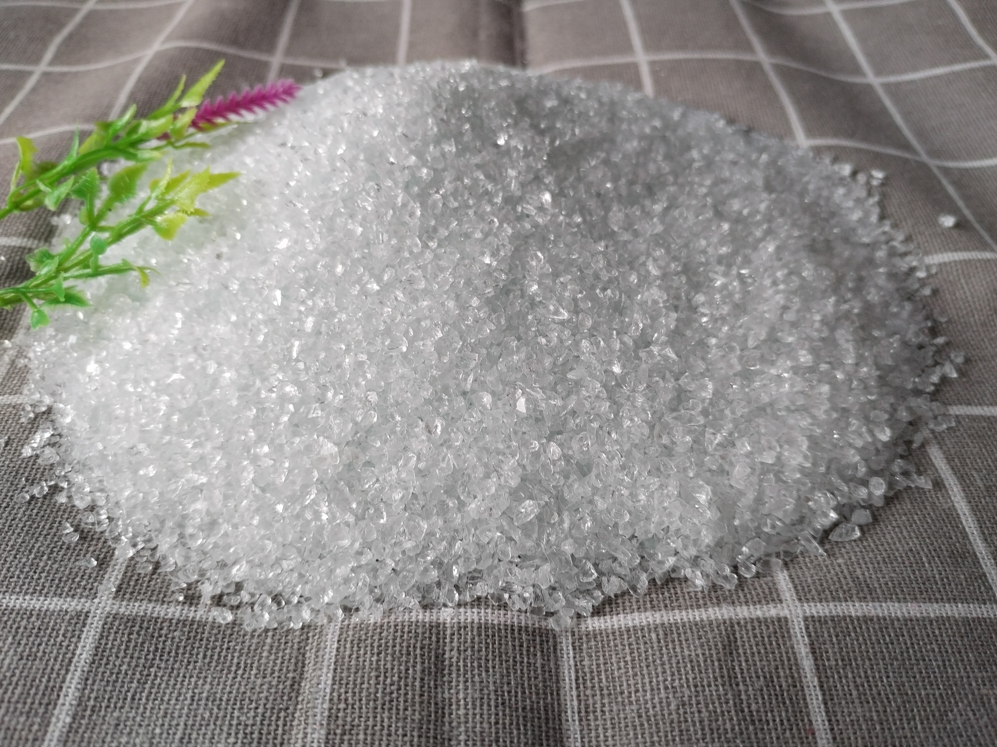 白色玻璃砂濾料 水處理材料 快速去除濁度  活性玻璃砂濾料