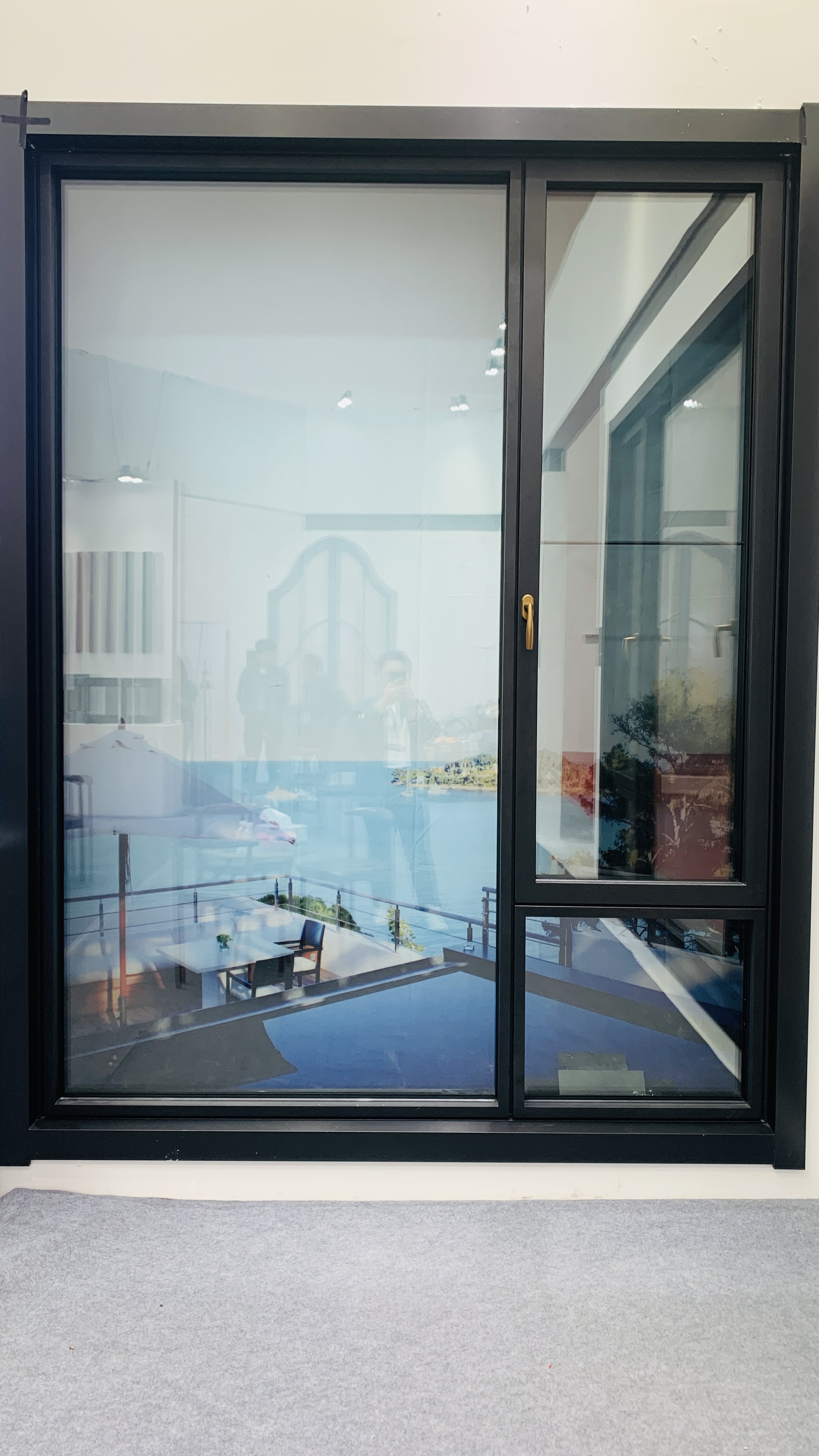 鋁包木塑鋼窗 專注工藝十五年 無縫焊接 118系列無縫焊接系統(tǒng)窗