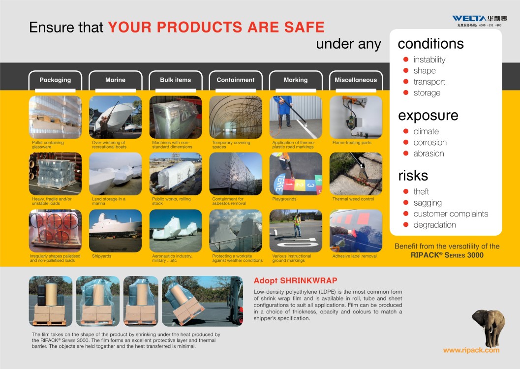 RIPACK3000 手提式熱收縮噴火器 法國(guó)銳霸熱風(fēng) 瓦斯加熱 熱收縮包裝用小型設(shè)備