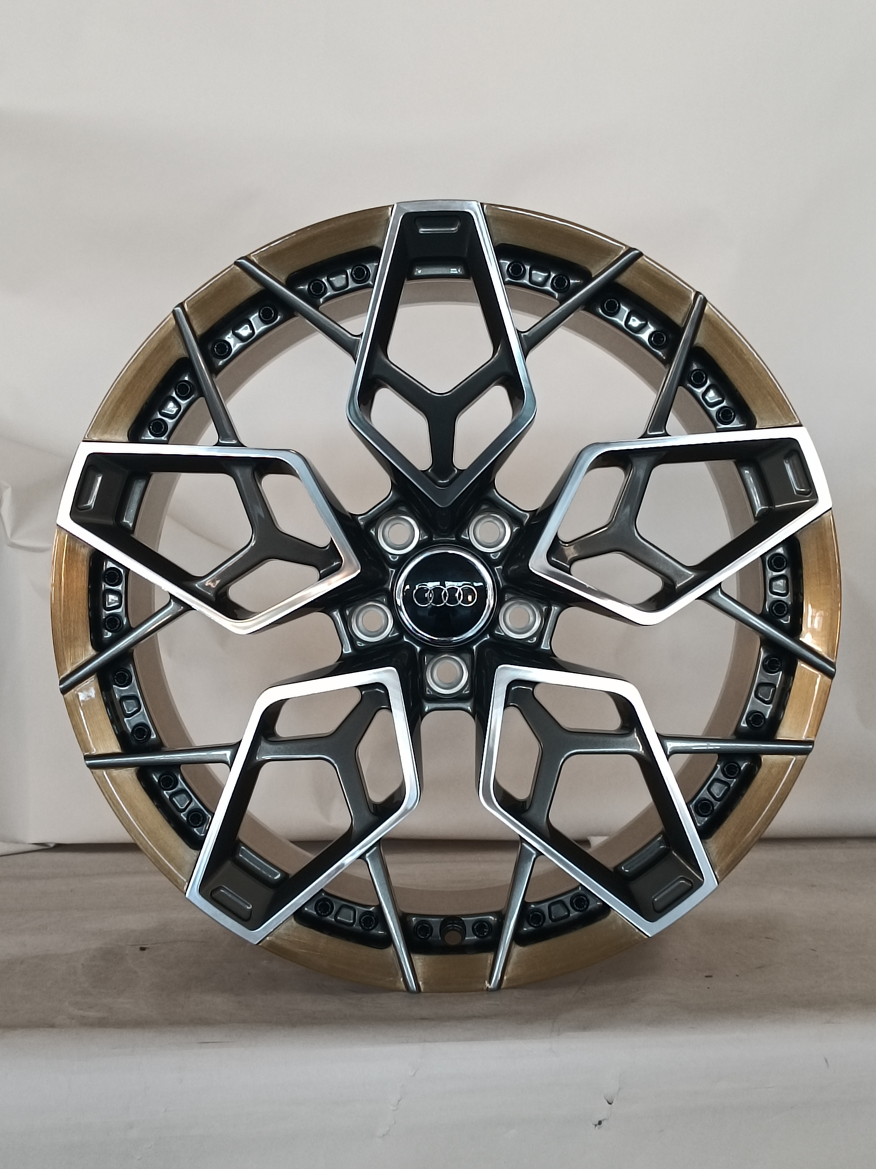 適配奔馳邁巴赫gls gle奧迪a3a4la6l精拋大餅輪輪轂鍛造19寸20寸