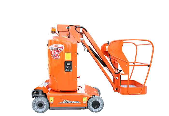 浙江鼎力桅柱式AMWP11.5-8100套筒式高空作業(yè)平臺