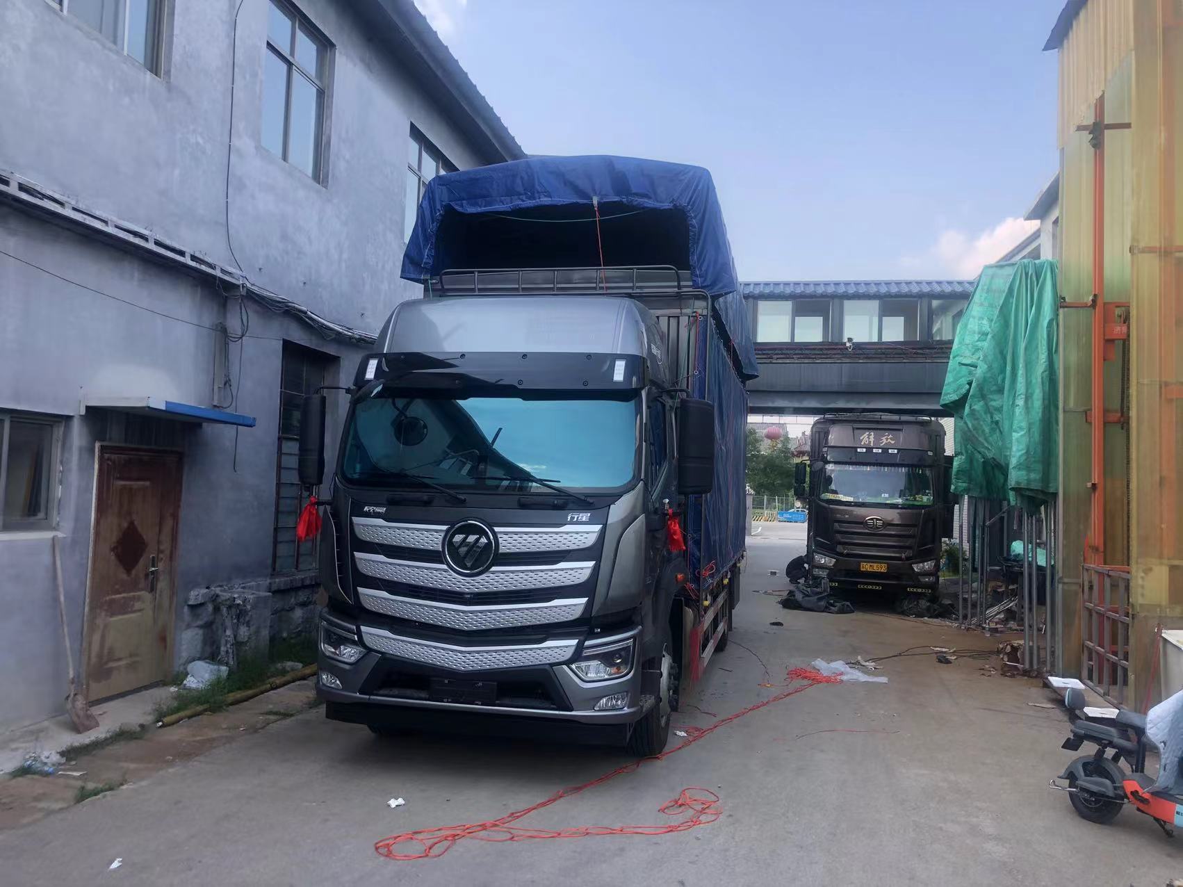 自動篷布 前后推拉自動篷布 貨車自動蓬布價格