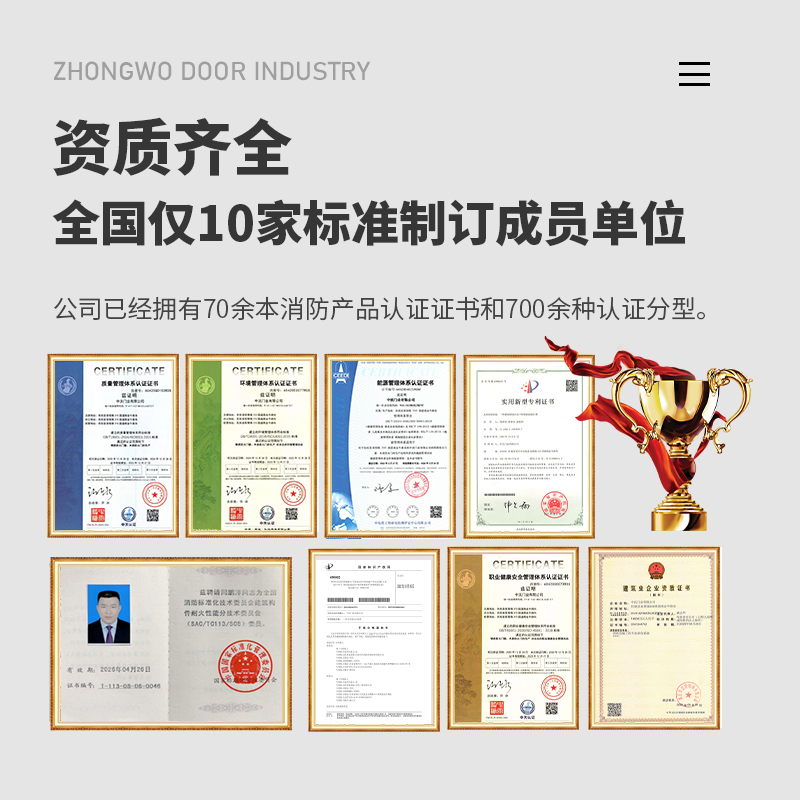 消防安全防火門廠家直銷乙級(jí)鋼質(zhì)木制不銹鋼門