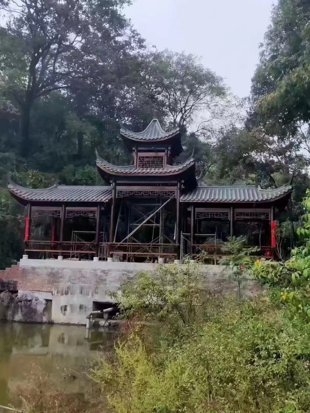 江西古建長廊定制    江西古建長廊多少錢