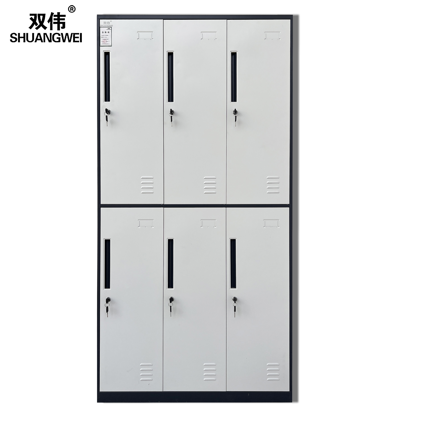 重慶六門鋼制更衣柜文件柜辦公室柜等批發(fā)可定制