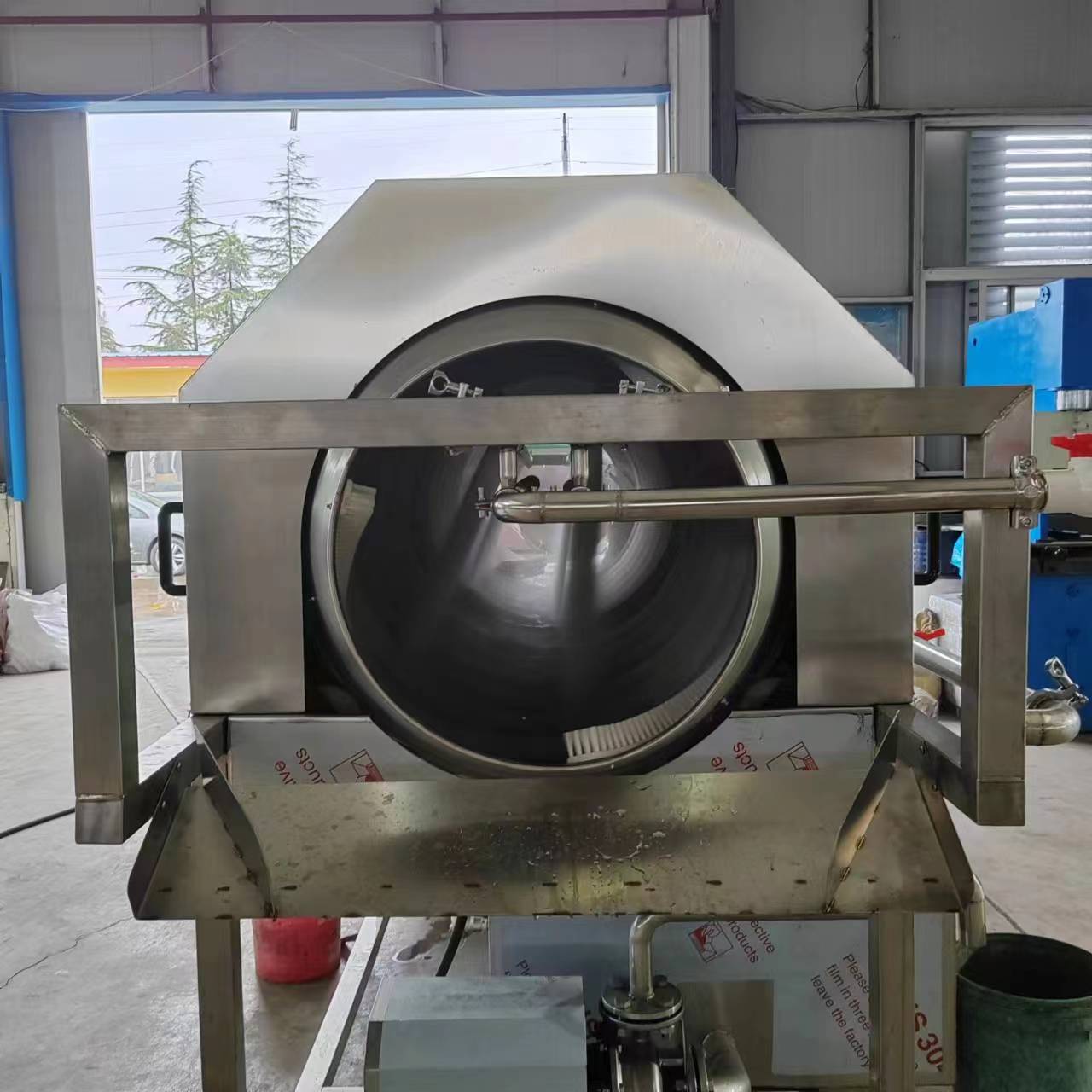 滾筒式毛刷噴淋清洗機(jī)