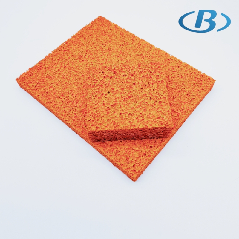 高密度天然膠發(fā)泡板快回彈硅膠海綿