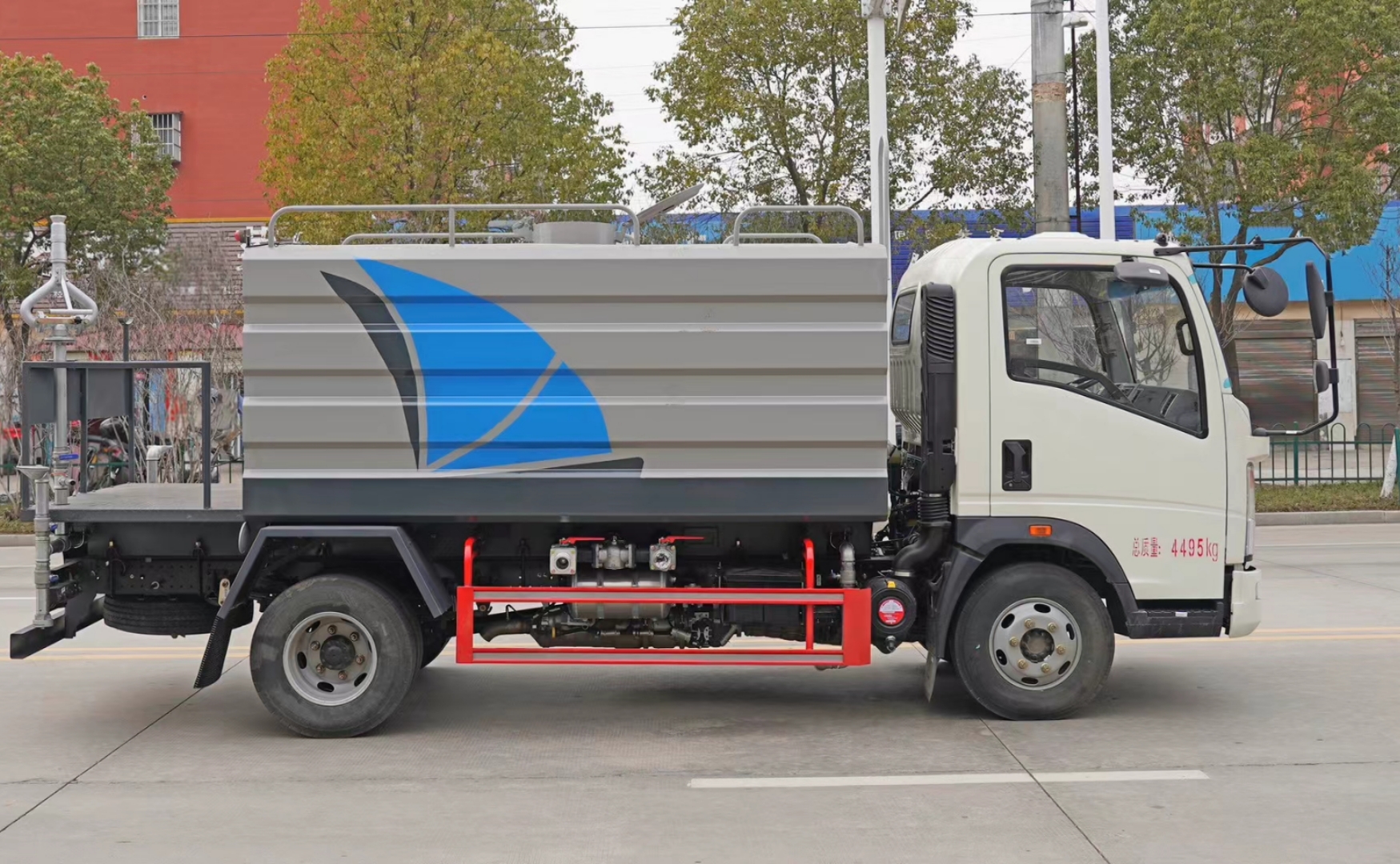 7方重汽藍(lán)牌灑水車 -程力汽車公司 (圖)-7方重汽藍(lán)牌灑水車廠家-道路灑水車報(bào)價(jià)