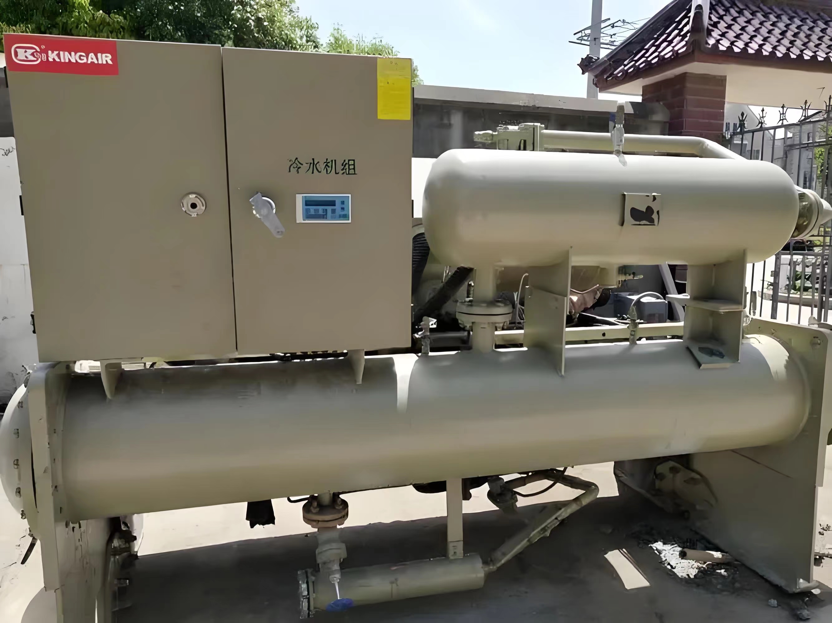 浙江杭州國祥水冷螺桿冷水機組 螺桿式冷水機 商用冷水機 制冷設(shè)備 安裝及維修