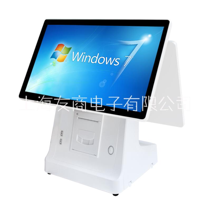 商超ai稱重收銀機一體機便利店電子秤小型零售水果蔬菜掃碼收款機