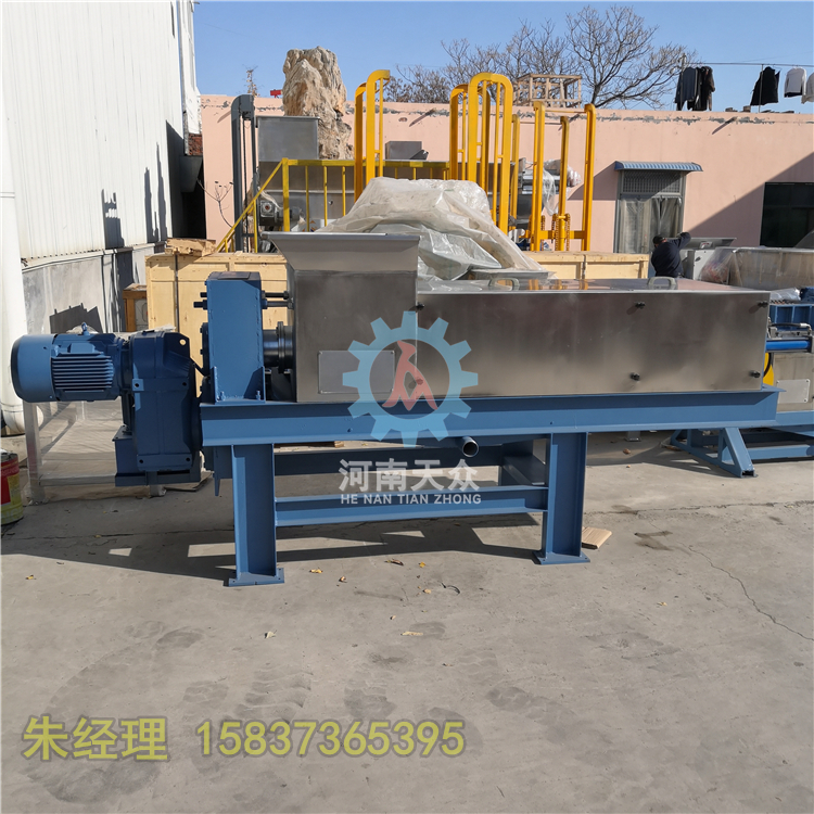 秸稈脫水機，青儲飼料擠干機，螺旋擠干機