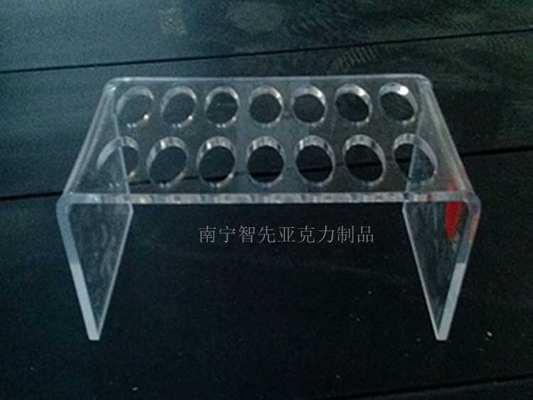 廣西 亞克力u形展示架 定制熱彎加工廠【南寧智先亞克力/有機(jī)玻璃制品】