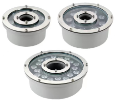 成都噴泉燈廠家 工程led水底燈 廣場噴泉游泳館防水