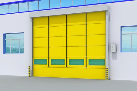 室外大尺寸堆積門快速門廠家