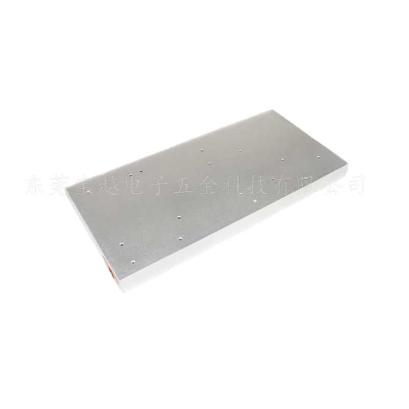 東莞廠家供應(yīng)光纖激光器水冷板cnc加工定制工業(yè)電源釬焊攪拌摩擦焊鑲銅管液冷板