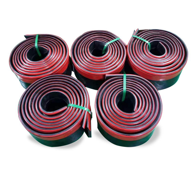 Y型防溢裙板 雙層密封導(dǎo)料槽擋煤皮 T型防溢裙板